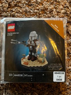 lego the mandalorian & grogu