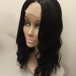Bodywave Middle Part Closure Wig