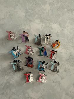 Disney D pins