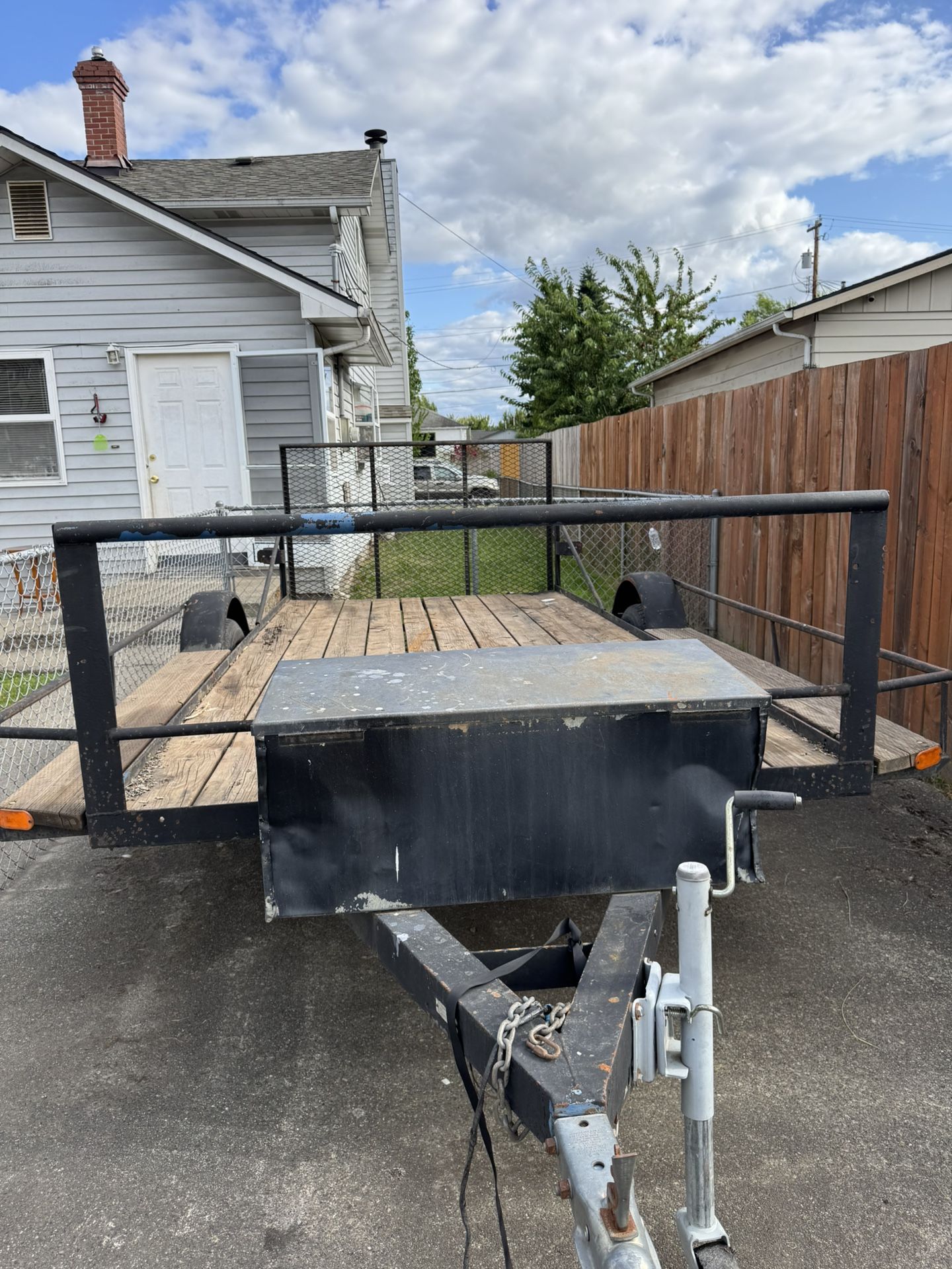 Flat Bed Trailer
