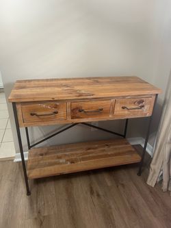 Buffet table