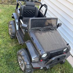 Jeep For Kids With Bluetooth & USB 