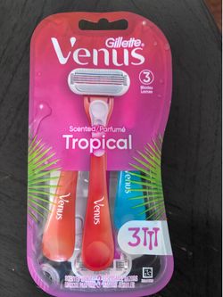 Gillette Venus Tropical Scented Disposable Razors 3-Pack