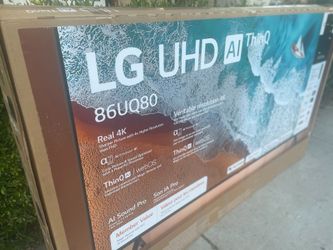 🔥 📺 MASSIVE TV SALE 86" LG 4K LED HDR Smart 86UQ8000AUB