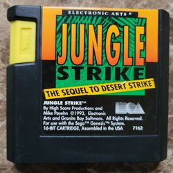 Jungle Strike Sega Genesis 