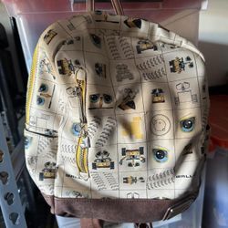 loungefly disney pixar WALL-E grid mini backpack