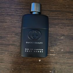Gucci Guilty EAU DE PARFUM POUR HOMME  3/4 Used MEET UP ONLY