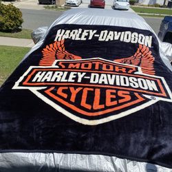 Genuine Harley Davidson blanket
