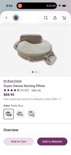 Nursing Pillow (My Brest Friend)