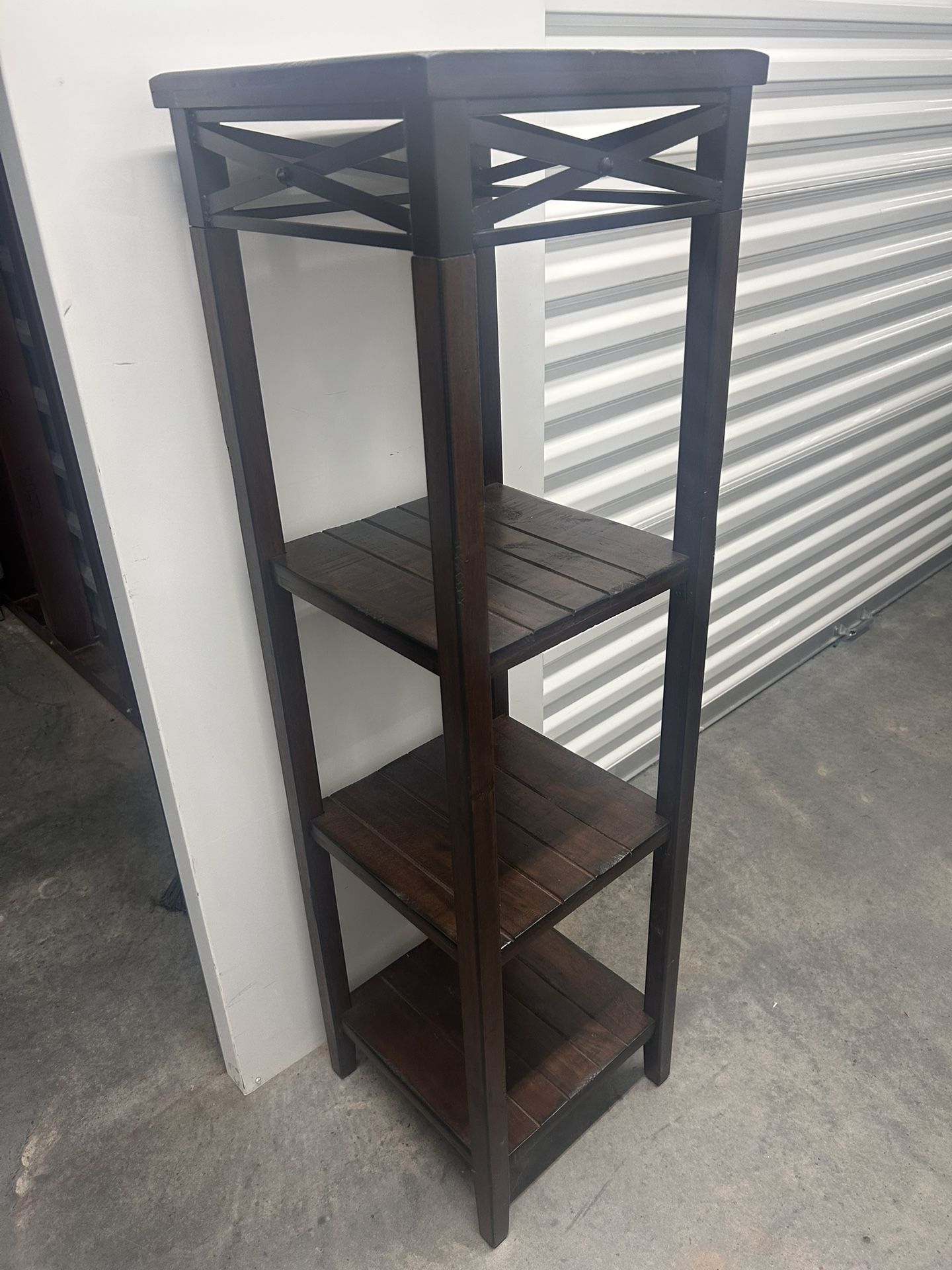 Dark Wood Shelf, Great Condition!