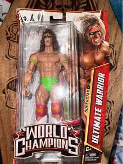 WWE Ultimate Warrior World Champions Action Figure