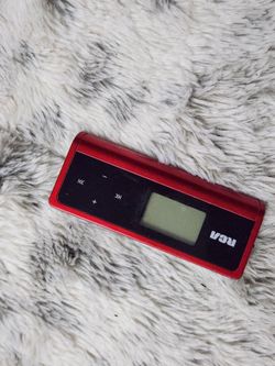 RCA 4GB Digital MP3 Player - Built-in USB & AAA Battery Powered (Red/Black)