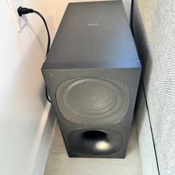 Sony Sound Bar and Subwoofer