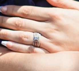 Silver Wedding ring