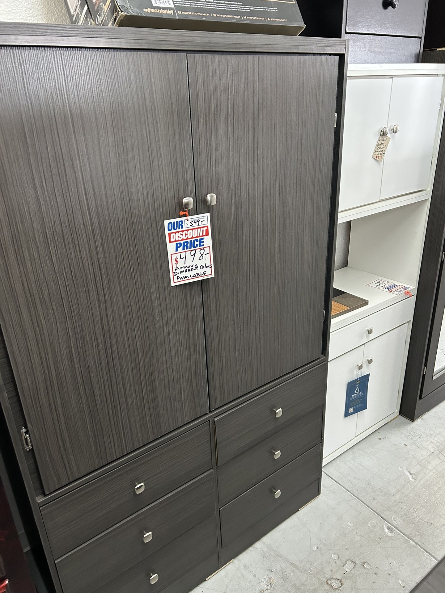 Armoire Wardrobe Available In Different Colors