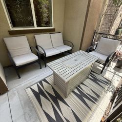 Patio Set And Bonfire Pit $100 OBO  