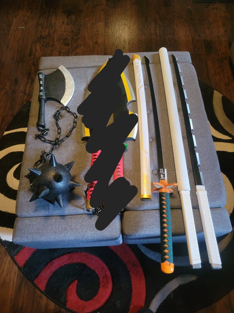 Demon Slayer Cosplay Swords