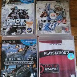 PS3 Games Bundle 