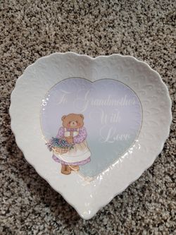 GRANDMOTHER BONE CHINA DISH