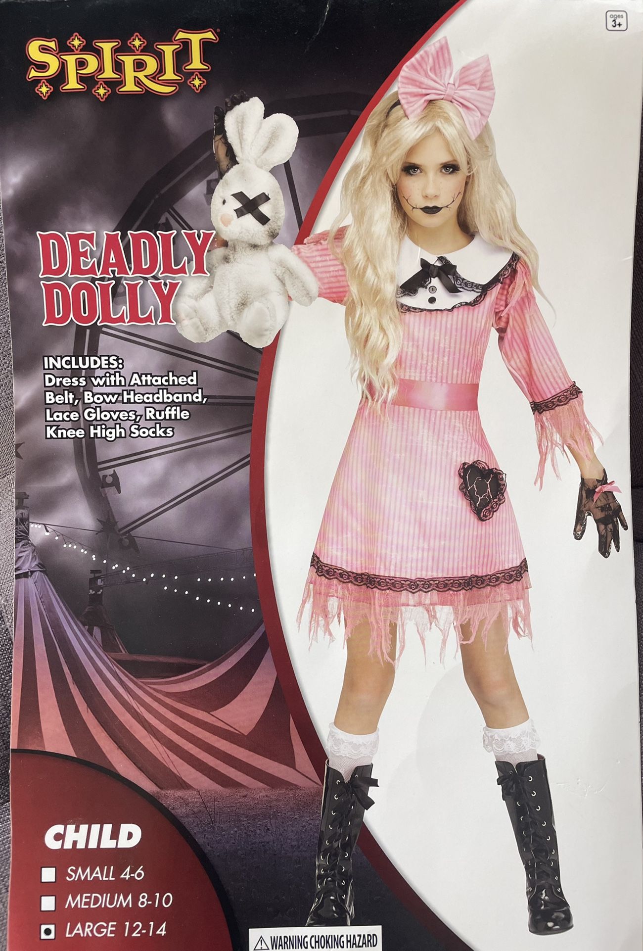 Girl’s Doll Halloween Costume 