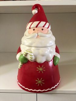 Santa Cookie Jar FREE