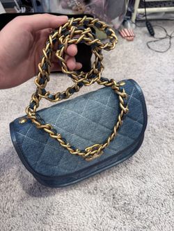 Chanel Denim Two Way Bag