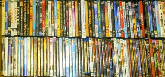 Very Large Assortment Of DVD Movies
