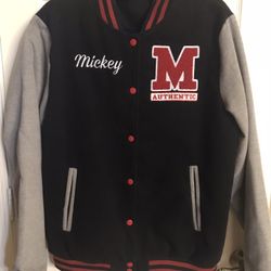 Mickey  Mouse Varsity Jacket 