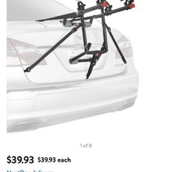 2 Bike Rack for car Trunk