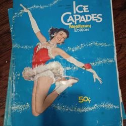 12 Vintage Ice Capades Programs