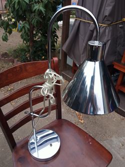 Silver lamp