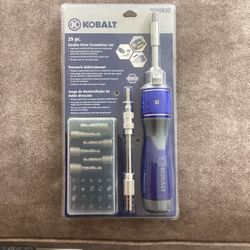 NEW Kobalt Double-Drive Screwdriver Set 29 Pieces