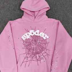 Pink Spider Hoodie