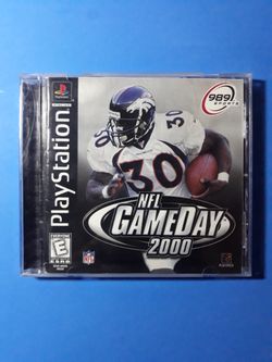NFL GAMEDAY 2000 for Playstation 1 PS1