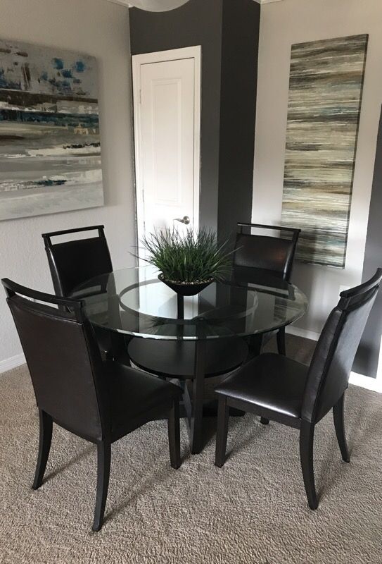 Four chair dining room set