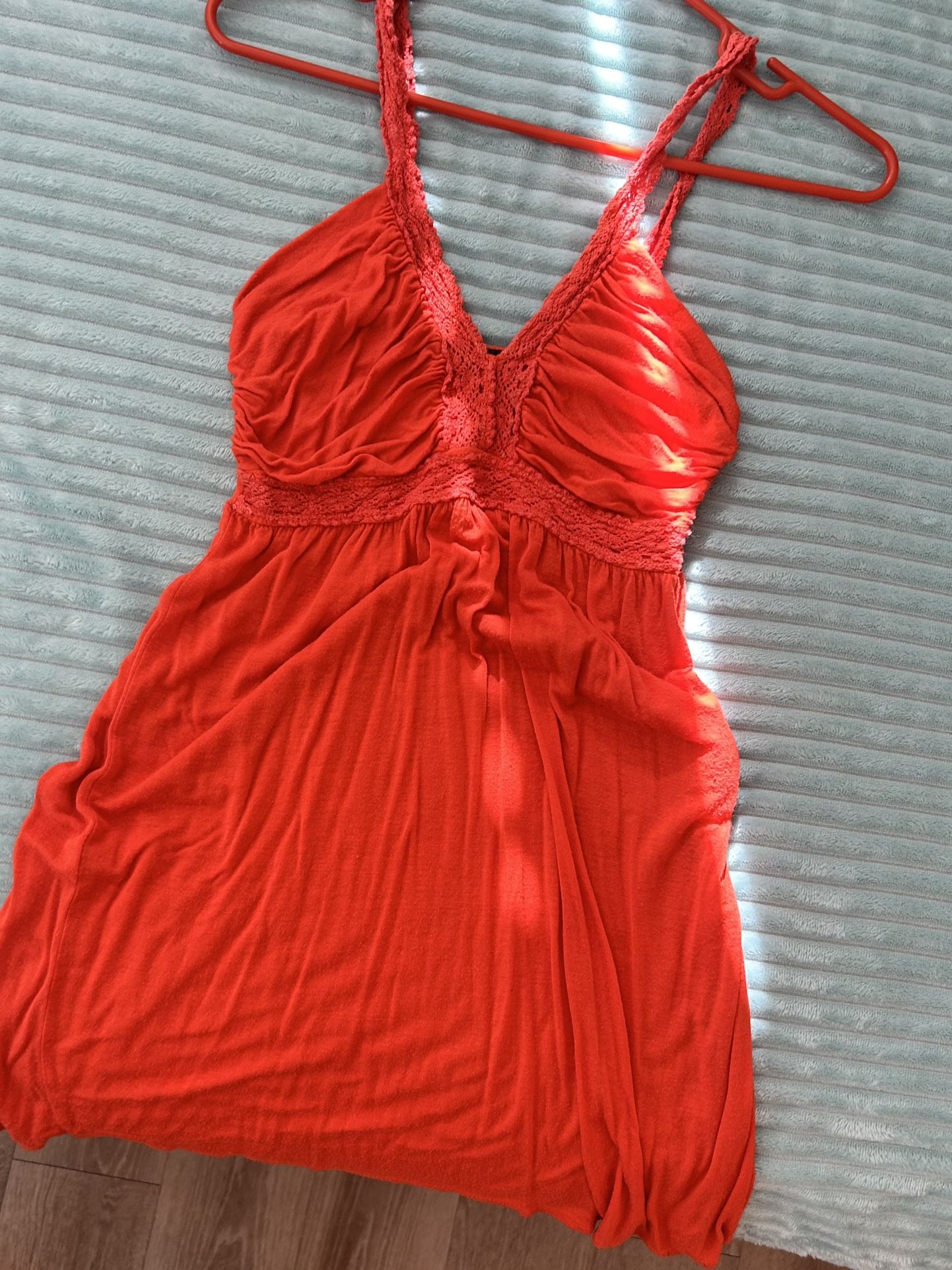 Orange sundress