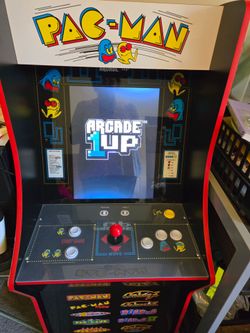 Pac Man Arcade Game from Arcade 1up Barely used 14 Games on it