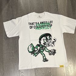 Cough Syrup Cheifin Heavily White T Shirt 