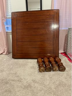 Wooden coffee table $90 OBO