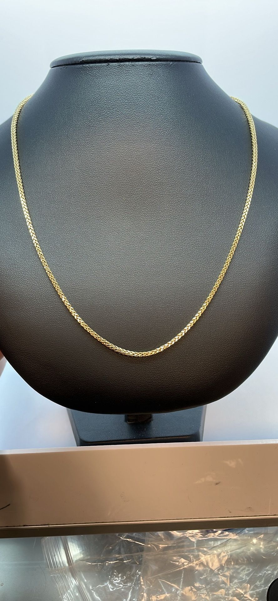 18k Gold Franco Chain.