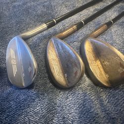 TITLEIST VOKEY SM9 WEDGE-WORKS RAW FINISH 