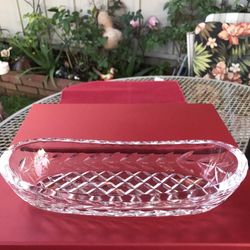 WATERFORD CRYSTAL DISH CELERY 