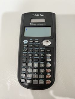 Calculator TI 36-X