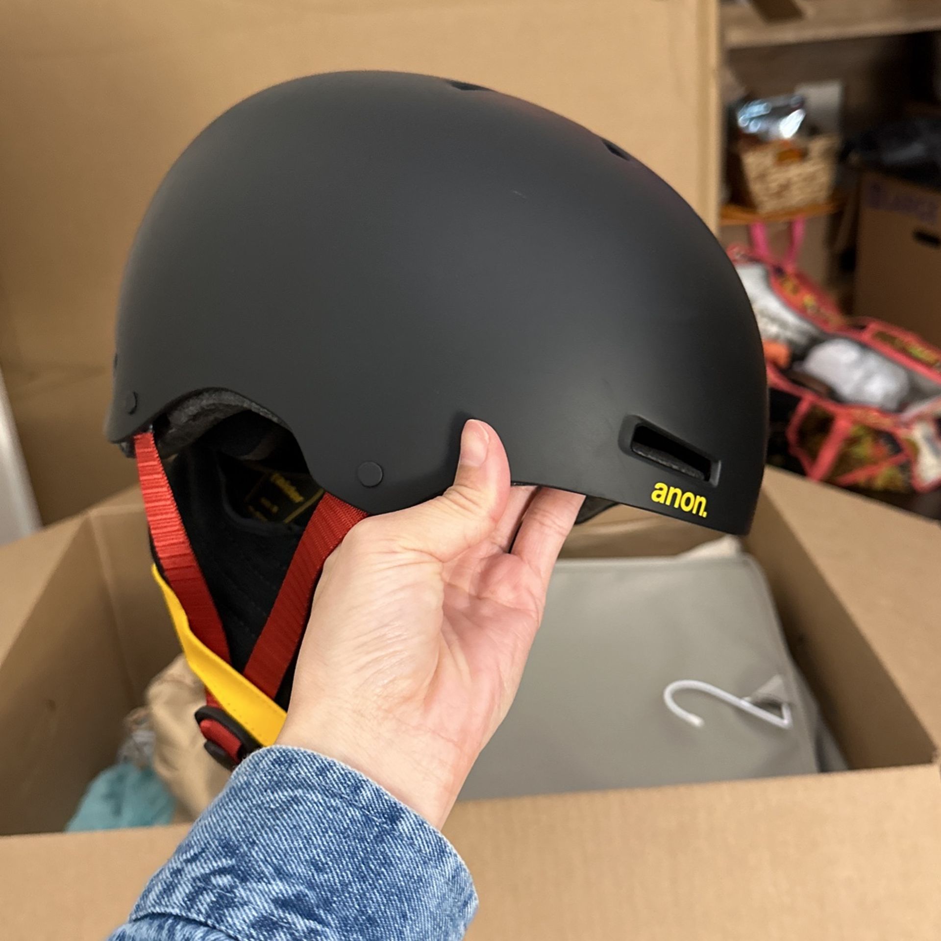 Anon Raider Rip City Black Helmet