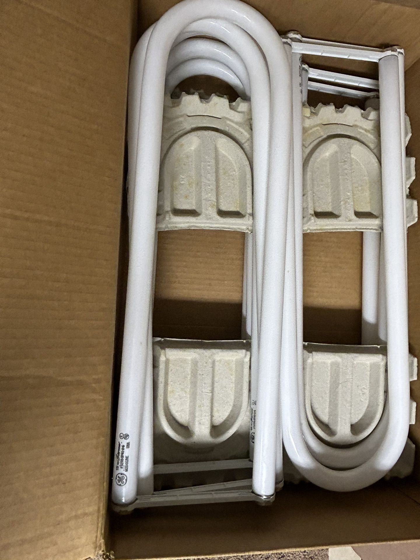 GE U Shaped Light Bulbs