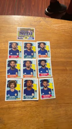 Panini Curaçao Football Sticker Card Set