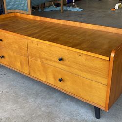 Mid-Century Modern Storage Bench – Lift-Top Furniture