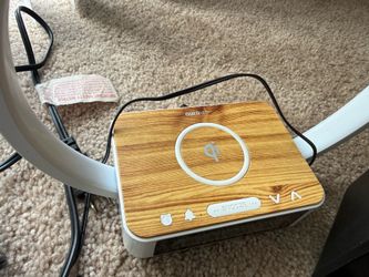 Speaker and lights