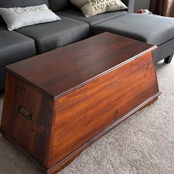 Pottery Barn Solid Wood Chest 