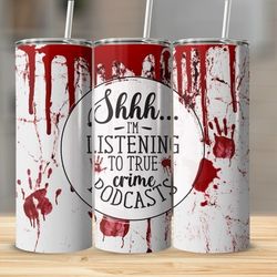 20oz True Crime Tumbler 